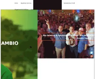 Partidodelau.com(Partido de la U) Screenshot
