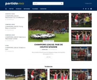 Partidovivo.com(Partido Vivo) Screenshot