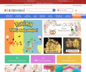Partievreni.com(Parti Malzemeleri ve Doğum Günü Süsleri) Screenshot