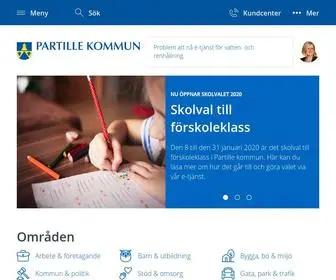 Partille.se(Partille) Screenshot