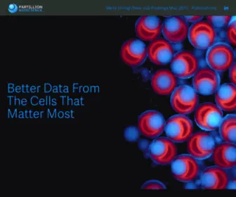 Partillion.com(Partillion Bioscience) Screenshot