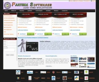 Partimasoftwares.com(Partima Softwares) Screenshot