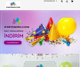 Partimini.com(Partimini) Screenshot