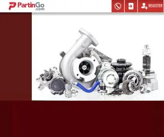 Partingo.com(World's Auto Spare Part Hub) Screenshot