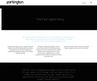 Partington.com.au(About Us) Screenshot