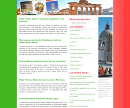 Partir-EN-Italie.net(Partir EN Italie) Screenshot