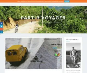 Partir-Voyager.com(Partir Voyager) Screenshot