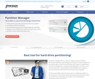 Partition-Manager.com(The safest partition management software) Screenshot