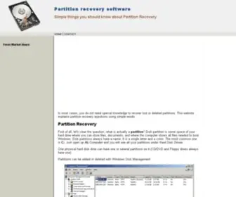 Partition-Recovery-Software.net(Partition recovery software) Screenshot
