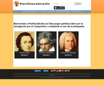 Partituragratis.es(Descargar Partitura libre) Screenshot