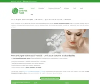 Partivert-Tunisie.com(Chirurgie esthetique Tunisie) Screenshot