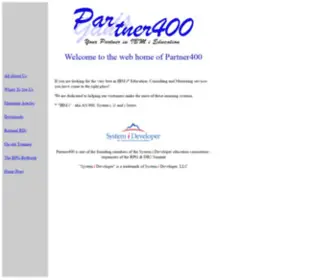 Partner400.com(Your partner in IBM i education) Screenshot