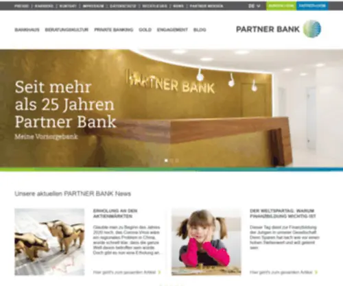 Partnerbank.at(Partner Bank AG) Screenshot