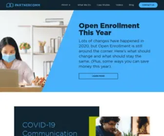 Partnercomm.net(Employee Communication Experts) Screenshot
