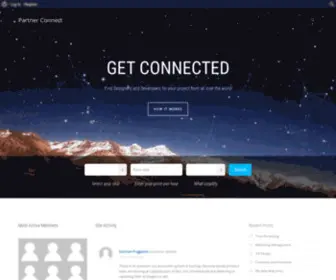 Partnerconnect.net(Find a partner for every venture) Screenshot