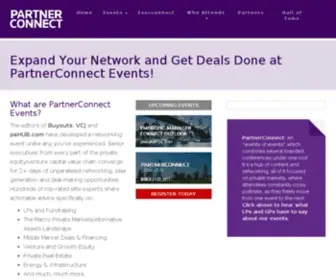 Partnerconnectevents.com(PartnerConnect) Screenshot