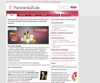 Partnerduft.de(Finde den Duft für Dich und Deinen Partner) Screenshot