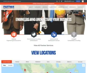 Partneresi.com(Partner Engineering and Science) Screenshot