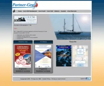 Partnergraf.it(Esperti in formazione medica ECM) Screenshot
