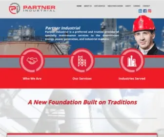 Partnerind.com(Partner Industrial) Screenshot