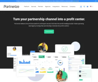 Partnerize.com(Partnerize Partner Management Platform (PMP)) Screenshot