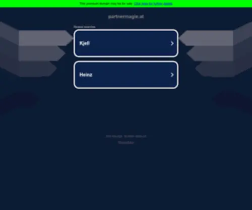Partnermagie.at(Starke PartnerMagie) Screenshot