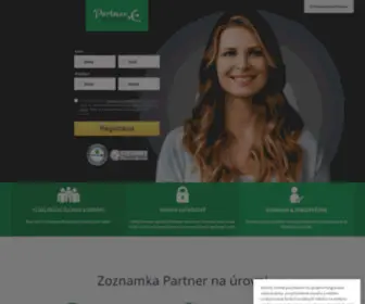 Partnernaurovni.sk(Zoznamka Partner Na Úrovni) Screenshot