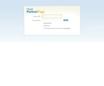 Partnerpage.com(Log in using) Screenshot
