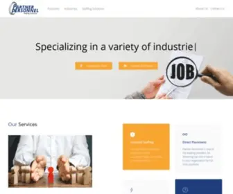 Partnerpersonnel.com(Partnerpersonnel) Screenshot