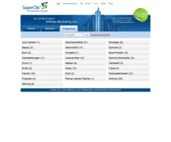 Partnerprogramm-Suchmaschine.de(Partnerprogramme finden und sofort mit Affiliate) Screenshot