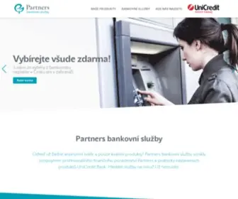 Partnersbs.cz(Partners Bankovní služby) Screenshot
