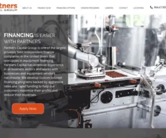 Partnerscapitalgrp.com(Partners Capital Group) Screenshot
