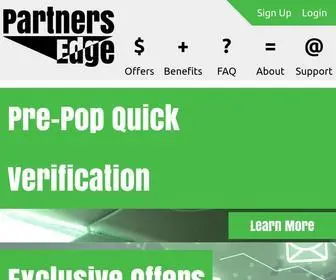 Partnersedge.com(Partners Edge Affiliate Program) Screenshot