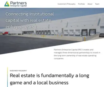 Partnersenterprisecapital.com(Partners Enterprise Capital) Screenshot