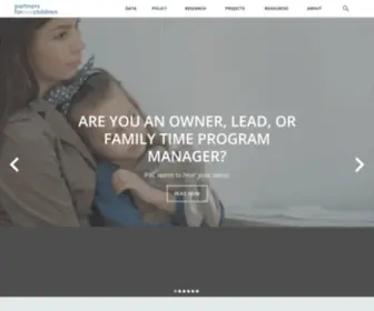 Partnersforourchildren.net(Partners for Our Children) Screenshot