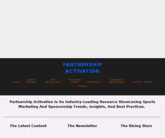 Partnershipactivation.com(Partnership Activation) Screenshot