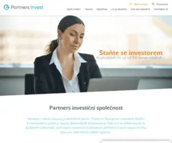 Partnersis.cz(Investiční) Screenshot