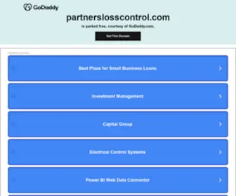 Partnerslosscontrol.com(Partnerslosscontrol) Screenshot