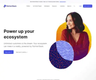 Partnerstack.com(Grow your SaaS brand the easy way. PartnerStack) Screenshot