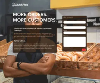 Partnerwithquickplate.com(QuickPlate) Screenshot