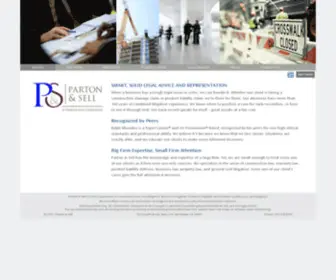 Partonsell.com(Parton & Sell) Screenshot