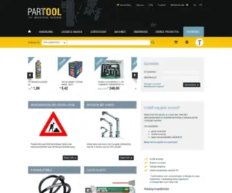 Partool.be(Aandrijftechniek en professioneel gereedschap) Screenshot