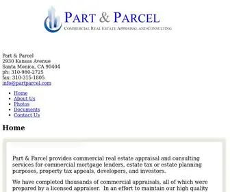 Partparcel.com(Part & Parcel) Screenshot