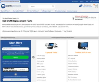 Parts-People.com(Dell Laptop Parts) Screenshot