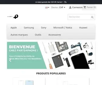 Parts4Phone.com(Apple) Screenshot