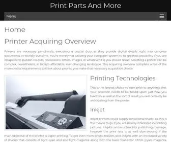 Parts4Printers.com(Print Parts And More) Screenshot