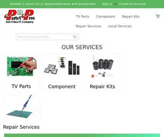 Parts4Pros.com(Check out this GoDaddy hosted webpage! http://) Screenshot