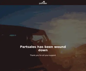 Partsales.com(Au) Screenshot