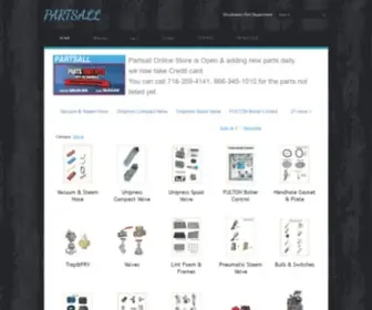 Partsall.com(Partsall) Screenshot