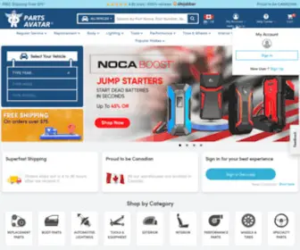 Partsavatar.ca(Best Aftermarket Parts for Car) Screenshot